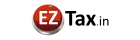 EZTax.in logo – online income tax filing and financial services platform in India.