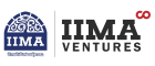 IIMA Ventures logo showing the Indian Institute of Management Ahmedabad emblem on the left and the words ‘IIMA Ventures’ in bold black text with a red infinity symbol above the last word.