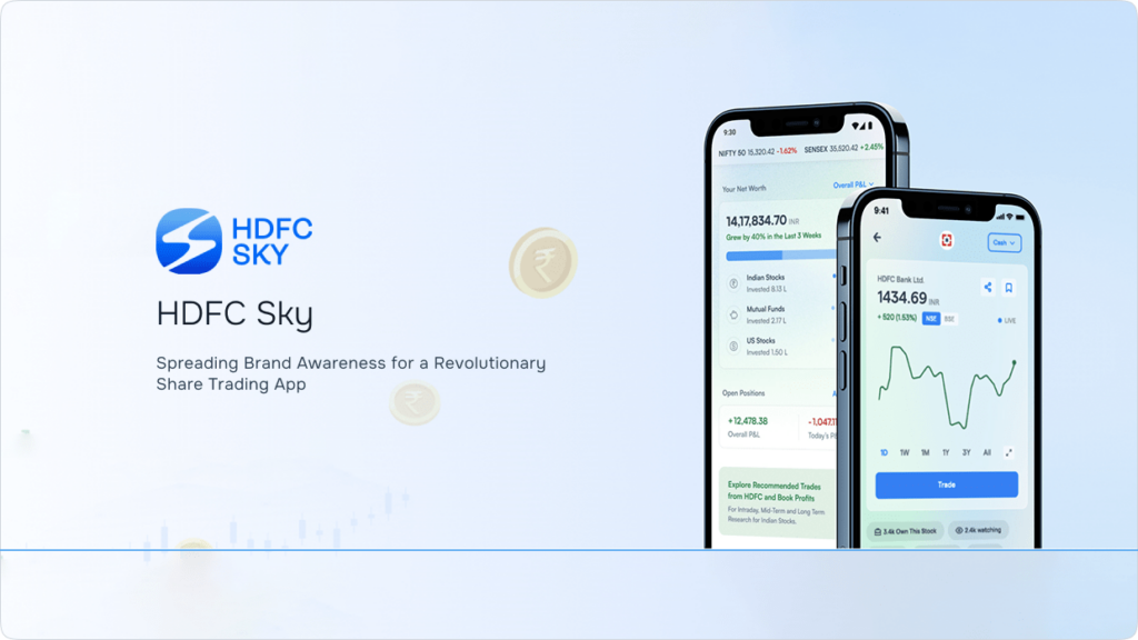 The image of HDFC share Trading app