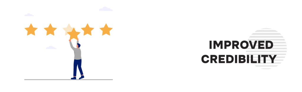 The image of improved credibility